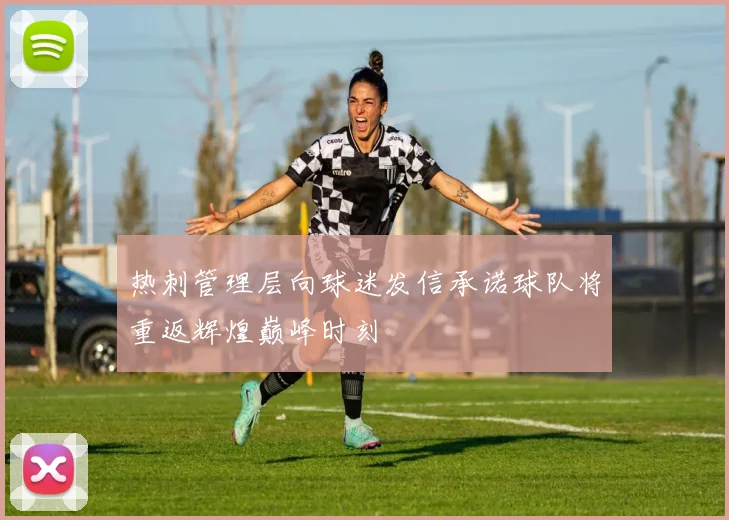 热刺管理层向球迷发信承诺球队将重返辉煌巅峰时刻